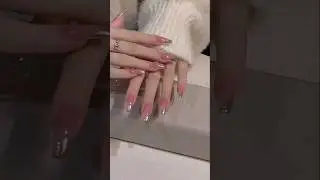 Glitter Nail Art &ndash; party & wedding look #fashion #viralvideo #nailart