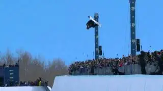 Shaun White Goes 25 Feet Out During His Winning Halfpipe Run at the 2016 Burton US Open