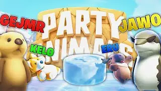 EXPLÓZIA smiechu! #2 🤣 - tentokrát v HOKEJI!!!| Party Animals  @GEJMR   @Kelohap  @eruanyo.