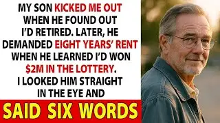 My Son Kicked Me Out After Retirement—Then Demanded Eight Years’ Rent. I Said Six Words.