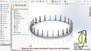 Walk Cycle Animation in Solidworks | Boundary Boss/Base | Cavity