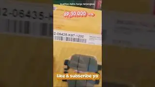 harga kampas rem belakang PCX & adv#brake pad rear PCX & adv#aspira#k97-1200