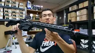 VFC Knight's Armament SR-16 E3 MOD2 MLOK GBBR, Licensed Airsoft Gas Blowback Rifle (Part 01)