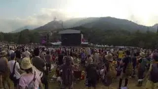 Fuji Rock 2014 Travis - Why does it always rain on me