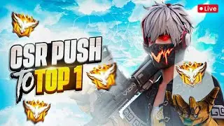 LIVE CS Rank Push 😈 Free Fire | noob Gameplay 🔴