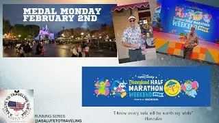 🔴🎥 LIVE MEDAL MONDAY - DL Half Marathon Weekend Celebration Part2 🏰🏃&zwj;♂️🏅