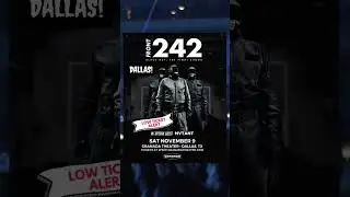 FRONT 242 - Live in  Dallas, Granada Theater, November 9, 2024!'🔥😍