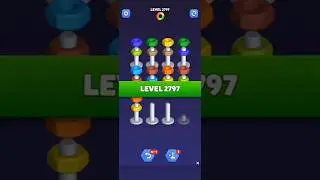 Nut Sort Level 2797 - Color Puzzle Game by Kiwi Fun #games #puzzle #NutSort #NutSortSolution