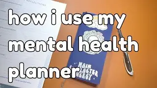 how i use my mental health planner | hobonichi weeks mega