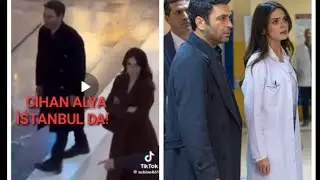 Uzak Şehir İstanbul KameraArkası Alya Cihan Görùntùleri #CihAl #İstanbulSet