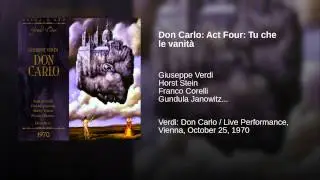 Don Carlo: Act Four: Tu che le vanità