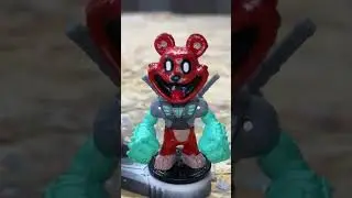 Custom Weapons For Our Smiling Critters Akedo Warriors Bobby Bearhug  Edition #akedowarriors #akedo