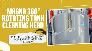 360 Degree Rotating Cleaning Head for Tank Cleaning | Magna Jetting Systems