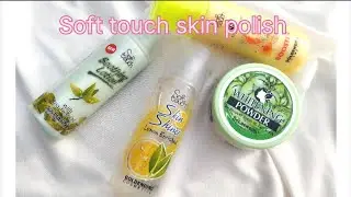 Soft touch skin polish || Honest Review || Best facial bleach for whitening ||