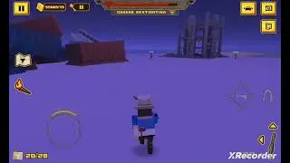 I Found A Secret Hidden Bazooka in a container! | BLOCKAPOLYPSE