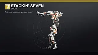 Stackin' Seven - #BungieDay Emote Concept