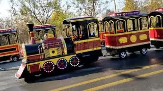 electric trackless train rides for sale