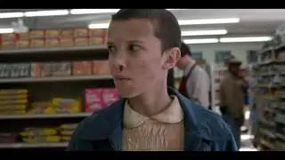 Stranger things - 11 Close the door supermarket - Once escena supermercado