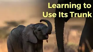 How Baby Elephants Learn to Use Their Trunks | Wildlife Documentary