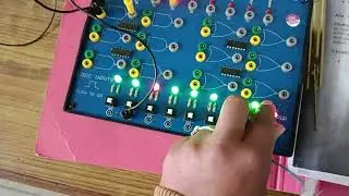 To verify basic logic Gates using universal gates (NAND) 👍|| Ashrav knowledge adds 😊||