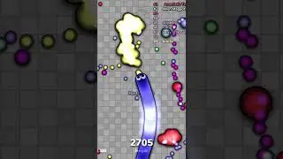 TROLLING IN SLITHER.IO #clip #games #gaming #funny #viral #slitherio #slither #worm #snake
