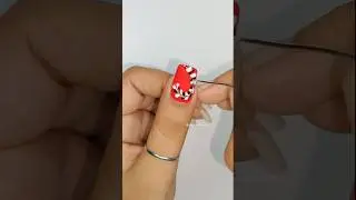 Easy nailart design with safety pin 🧷#nails #trend #shorts #youtube
