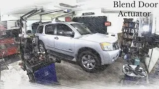 HVAC Blend Door Actuator | Nissan Armada 