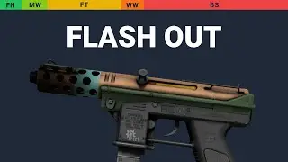 Tec-9 Flash Out - Skin Float And Wear Preview
