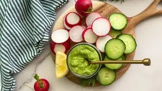 Creamy Vegan Dill Dip Recipe