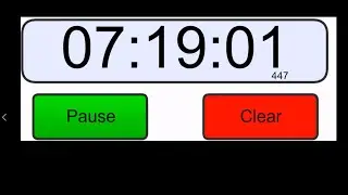 7 hour 19 minute countdown timer   440 minutes alarm
