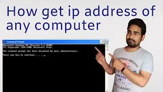 How get ip address  of any computer easily