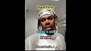Fireboy DML - Like I Do | Freebeat ( Open Verse ) Instrumental Hook Afrobeat | (Throw Back Free Beat