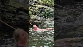 Exploring Asia&rsquo;s Most Beautiful Waterfall with a Pink Bikini Angel #travel #waterfall