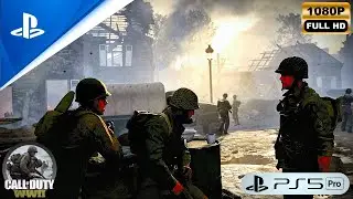 (PS5) Call of Duty: WWII - We Reached the Safe Zone! | ULTRA Realistic Cinematic Graphics Gameplay