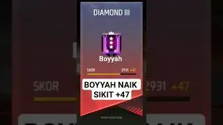 BOYYAH RANGKED +47       @FreeFireIndiaOfficial