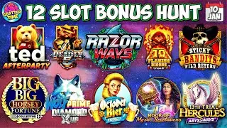 💥SATURDAY 40p STAKE 12 SLOT BONUS HUNT💥10.01.26
