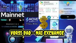 Update NAI Exchange Vorsi DAO $AMO 24 Oktober Listing Semoga Pada JP Lagi...