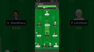MR-W vs ST-W#Dream11#Mega Contest#WBBL T-20#shorts