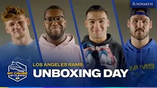 Rams Players Unbox Their Custom Cleats For This Year's My Cause My Cleats Campaign