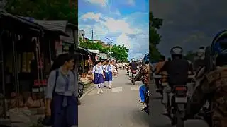 School Girls Reaction😍 #reactionvideo #reaction #school #girl #love #bhojpuri #xpulse200 #gorkhapur