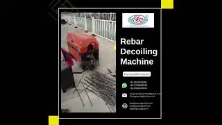 Rebar Decoiling Machine Hyderabad | Rebar Decoiling Machine Manufacturers #shorts #equipment #trader