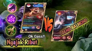 Cara lawan alpha pakai balmond ‼️  build tank combo damage | mobile legends bang bang