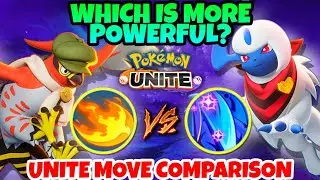 Absol vs Talonflame Unite Move! Which One is Better?... in Pokemon Unite!!!🔥