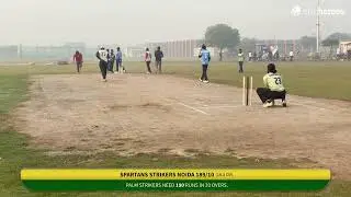 Palm Strikers vs Spartans Strikers Noida | PMT ( Session - 1 ) (Final) | Live - Greater Noida RVR &hellip;
