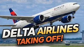 Delta airlines airbus A320 taking off from ATL airport America✈️🇺🇲 in Game RFS 🛫✈️