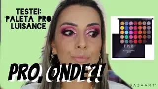 TESTEI PALETA LUISANCE PRO