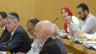 Aróstegui llama “mamarracha” a Hamed en mitad del Pleno