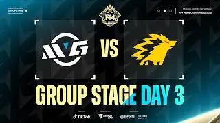 [EN] M4 Group Stage  Day 3 - MVG vs  ONIC