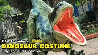 How to make a realistic dinosaur costume - 5 steps