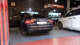 AUDI A7 3.0tfsi Mar's ECU Exhaust POP Sound Tune.